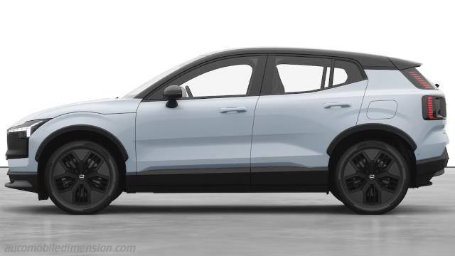 Exterieurdetail des Volvo EX30 Cross Country