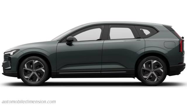 Exterieurdetail des Volvo EX60