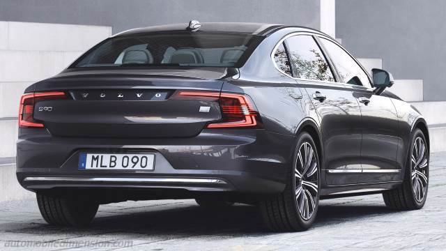 Exterieur van de Volvo S90