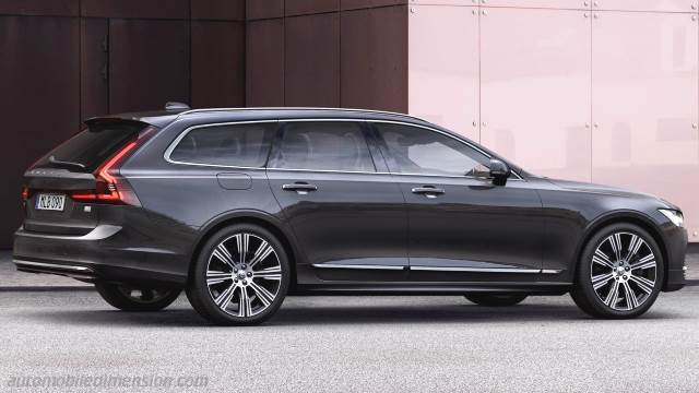 Extérieur de la Volvo V90