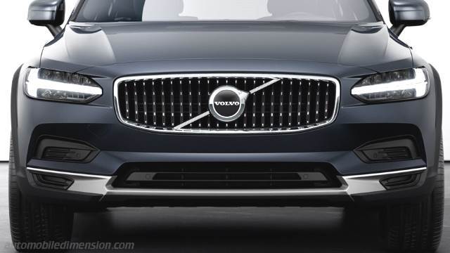 Exterior detail of the Volvo V90 Cross Country