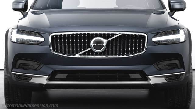 Exterieur detail van de Volvo V90 Cross Country