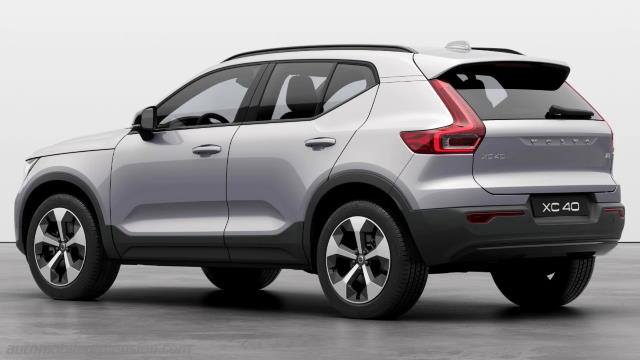 Exterieur van de Volvo XC40