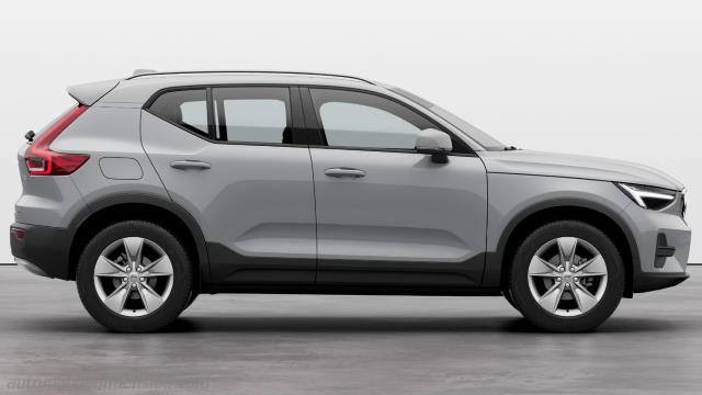 Dettaglio esterno della Volvo XC40