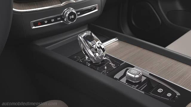 Dettaglio interno della Volvo XC60