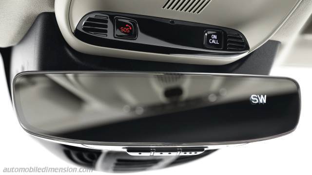 Interieur detail van de Volvo XC90