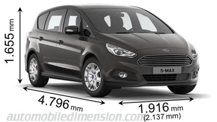 Ford S-MAX 2015 Größe