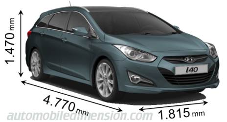 Hyundai i40 SW 2011 afmetingen