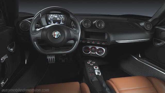 Alfa Romeo 4c 2013 Abmessungen Kofferraumvolumen Und Innenraum