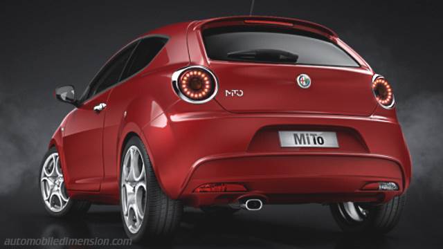 Alfa-Romeo MiTo 2008 bagageutrymme