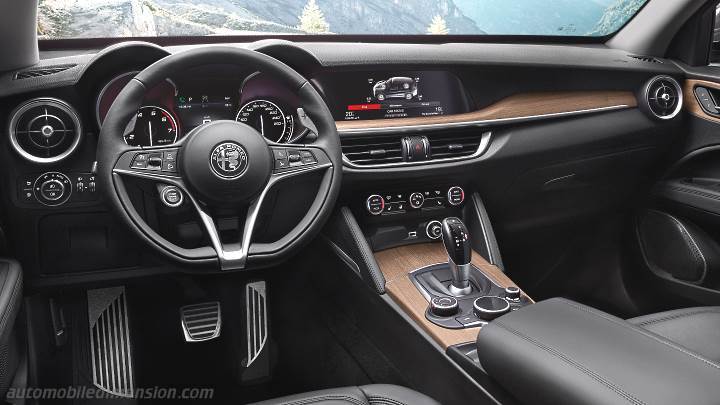 Alfa-Romeo Stelvio 2017 dashboard