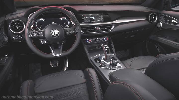 Alfa-Romeo Stelvio 2023 dashboard