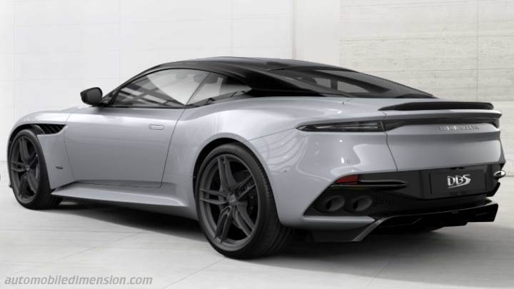 Aston-Martin DBS 2019 Kofferraumvolumen