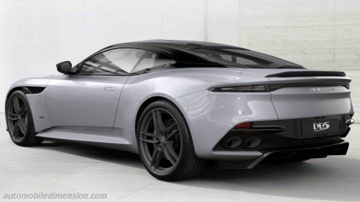 Volume coffre Aston-Martin DBS 2019