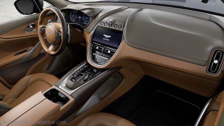 Aston-Martin DBX 2020 dashboard