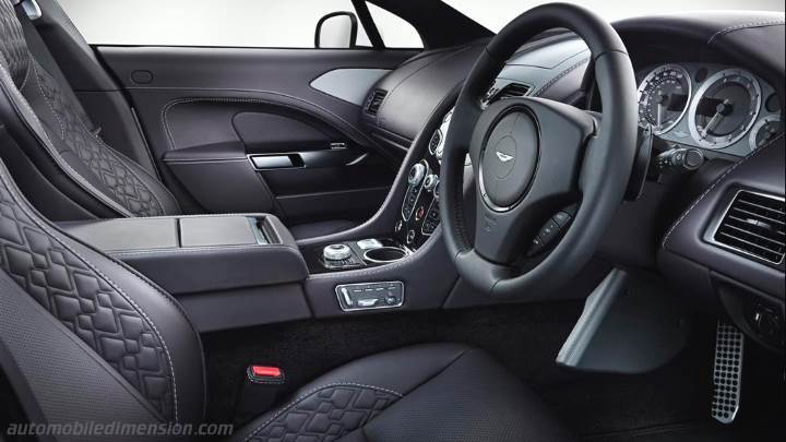 Aston Martin Rapide S 2013 Abmessungen Kofferraumvolumen