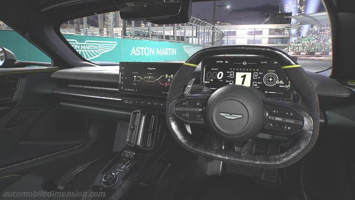Aston-Martin Valhalla 2025 dashboard