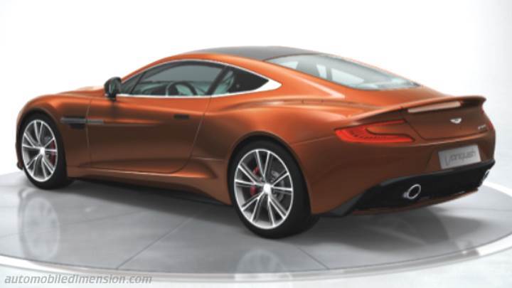 Aston-Martin Vanquish 2012 boot space