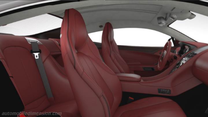 Aston Martin Vanquish 2012 Abmessungen Kofferraumvolumen