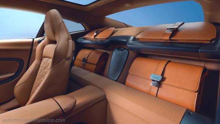 Aston-Martin Vanquish 2025 Kofferraumvolumen