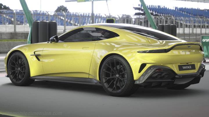 Aston-Martin Vantage 2024 Kofferraumvolumen