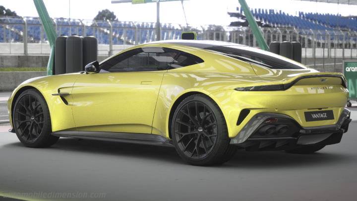 Volume coffre Aston-Martin Vantage 2024