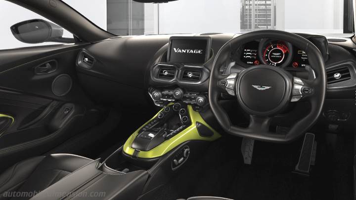 Aston Martin Vantage Coupe Dimensions