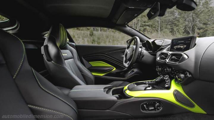 Aston-Martin Vantage Coupe 2018 interieur