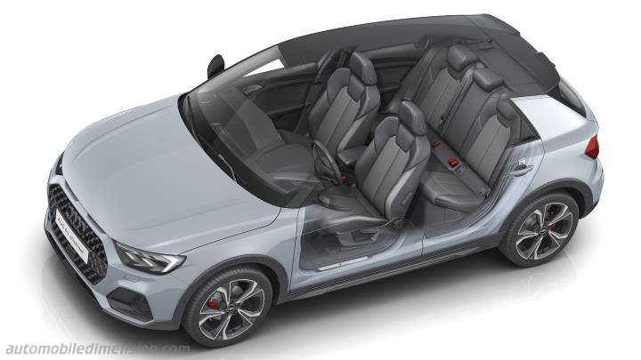 Audi A1 allstreet 2022 interior