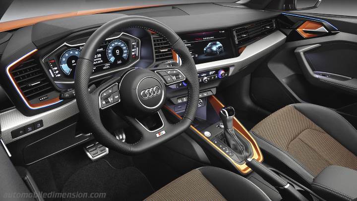 Audi A1 citycarver 2020 dashboard