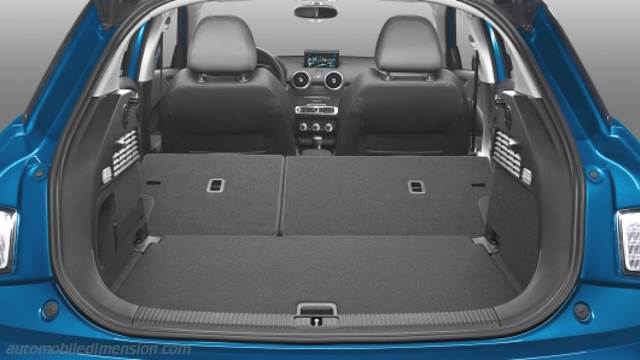 Audi A1 Sportback 2015 boot space