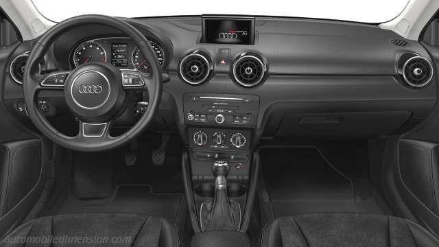 Audi A1 Sportback 2015 instrumentbräda