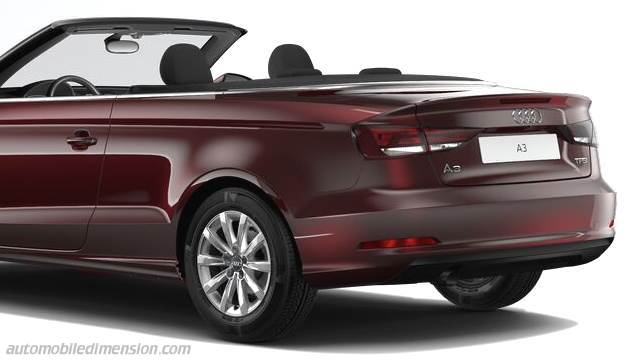 Audi A3 Cabrio 2013 boot space