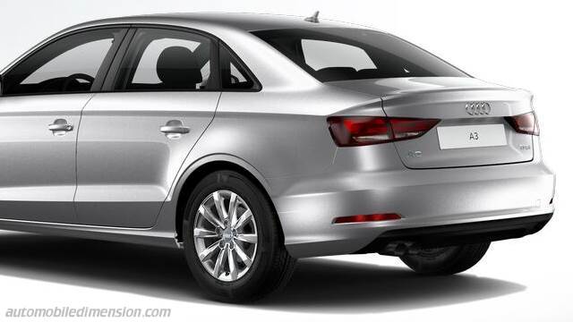 Audi A3 Sedan 2013 boot space