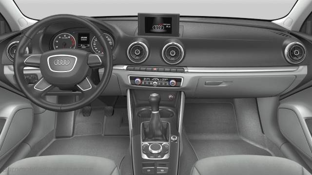 Audi A3 Sedan 2013 dashboard