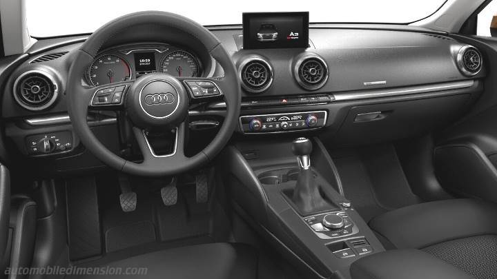 Audi A3 Sportback 2016 instrumentbräda