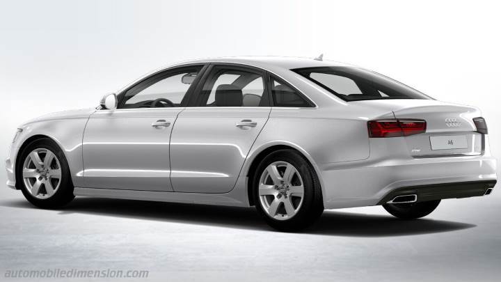 Audi A6 2015 boot space