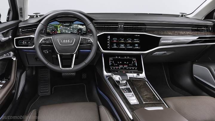 Audi A6 2018 instrumentbräda
