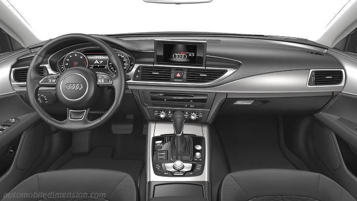 Audi A7 Sportback 2014 dashboard