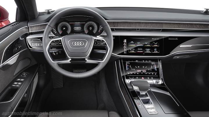 Audi A8 2018 Abmessungen Kofferraumvolumen Und Innenraum