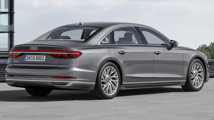 Audi A8 L 2018 Dimensions Boot Space And Interior