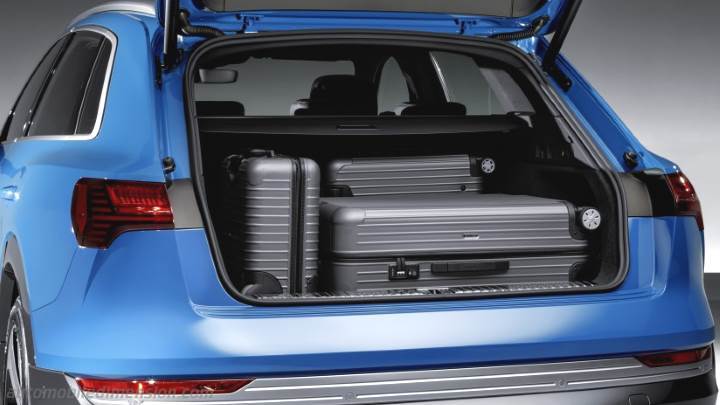 Audi e-tron 2019 bagageutrymme