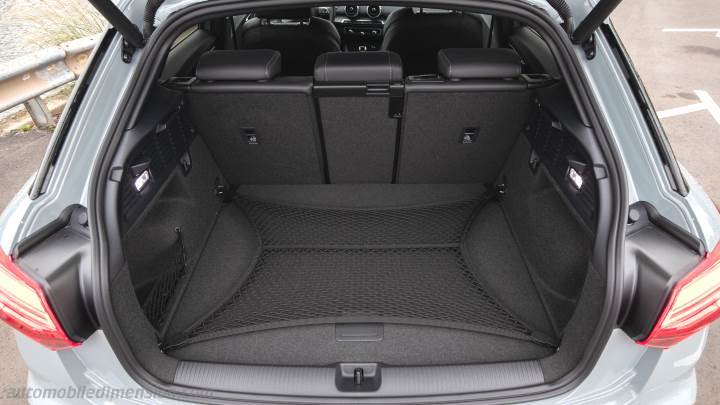 Audi Q2 2021 boot space