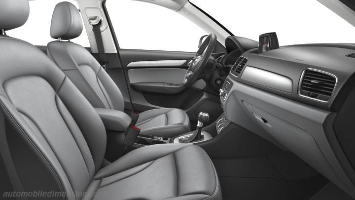Audi Q3 2015 interior