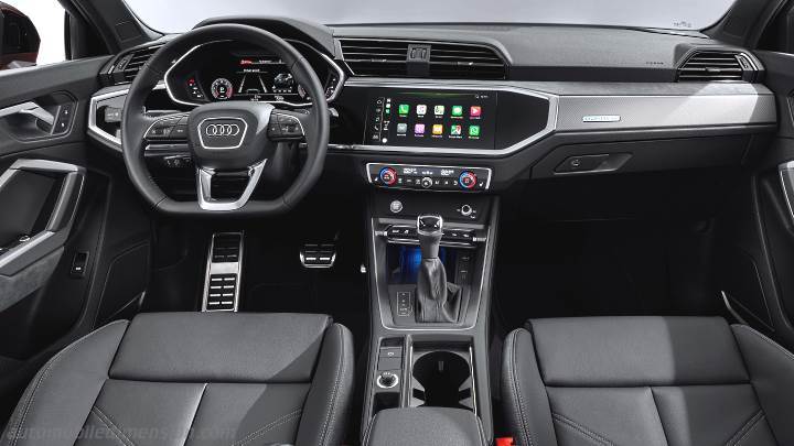 Audi Q3 Sportback 2020 Abmessungen Kofferraumvolumen Und