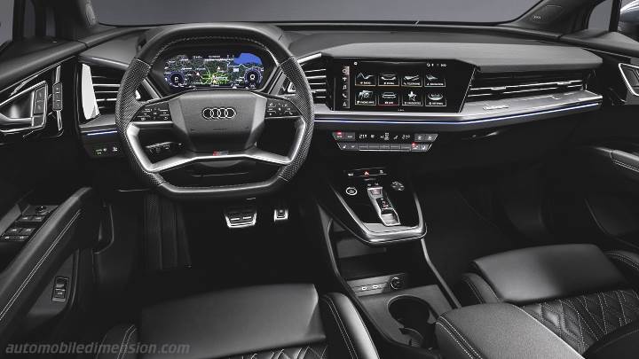 Audi Q4 e-tron 2021 instrumentbräda