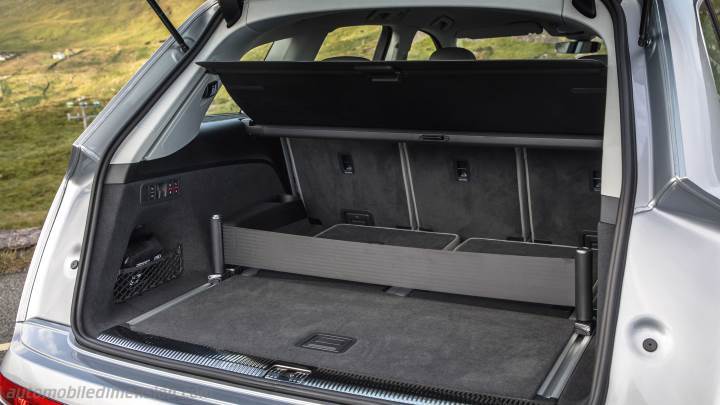 Audi Q7 2020 boot space