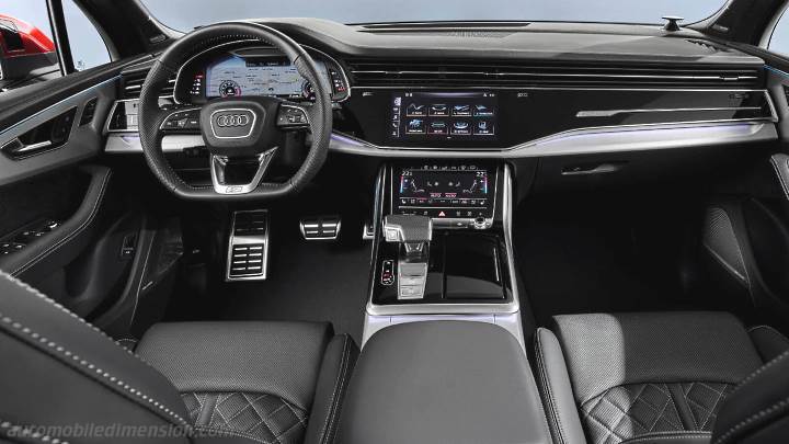 Audi Q7 2020 dashboard