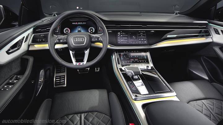 Audi Q8 2024 dashboard