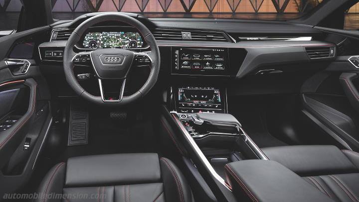 Audi Q8 e-tron 2023 instrumentbräda